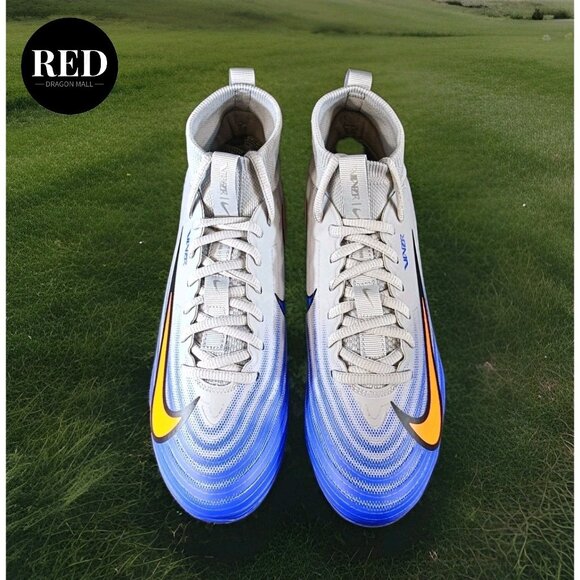 Nike Air Zoom Vapor Pro 1 Grey Blue Football Cleats FB3298 001 - Men\'s Size 8.5 main image 6